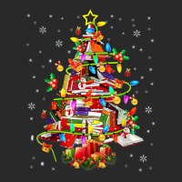 Xmas Tree Library Xmas Lights Tree Book Lover Librarian Toddler T-shirt | Artistshot