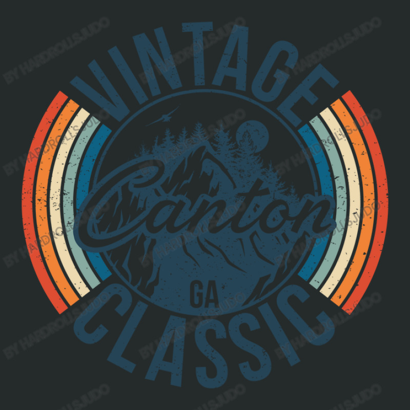 I Love Canton Georgia Retro Vintage Classic Limited Edition Women's Triblend Scoop T-shirt | Artistshot