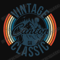 I Love Canton Georgia Retro Vintage Classic Limited Edition Crop Top | Artistshot