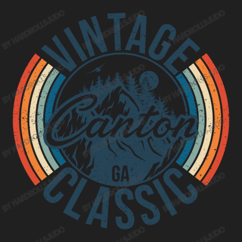 I Love Canton Georgia Retro Vintage Classic Limited Edition Ladies Polo Shirt | Artistshot