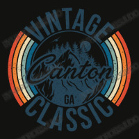 I Love Canton Georgia Retro Vintage Classic Limited Edition Scorecard Crop Tee | Artistshot