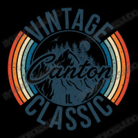 I Love Canton Illinois Retro Vintage Classic Limited Edition V-neck Tee | Artistshot