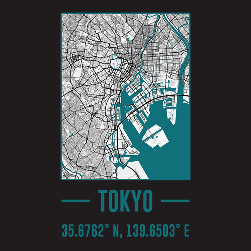 Tokyo Minimalist City Map, Tokyo Diy City Map Waist Apron | Artistshot