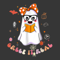 Groovy Halloween Creep It Real Funny Ghost Reading Toddler Hoodie | Artistshot