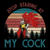 Stop Staring At My Cock Chicken Lovers Adjustable Cap | Artistshot