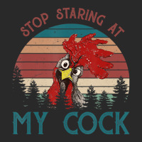 Stop Staring At My Cock Chicken Lovers Printed Hat | Artistshot