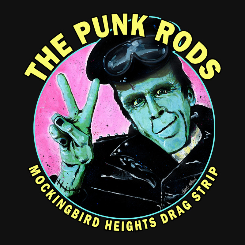 Herman Munster The Punk Rods Oval Patch | Artistshot