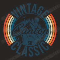 I Love Canton South Dakota Retro Vintage Classic Limited Edition Ladies Fitted T-shirt | Artistshot