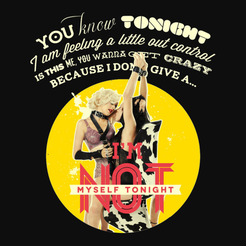 Not Myself Tonight Crop Top by BERNARDMATTHEWS2 | Artistshot