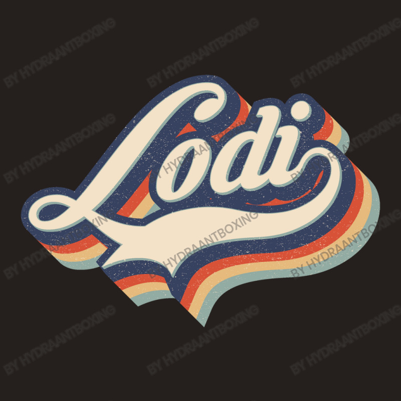 I Love Lodi City Usa Retro Vintage Tank Top | Artistshot