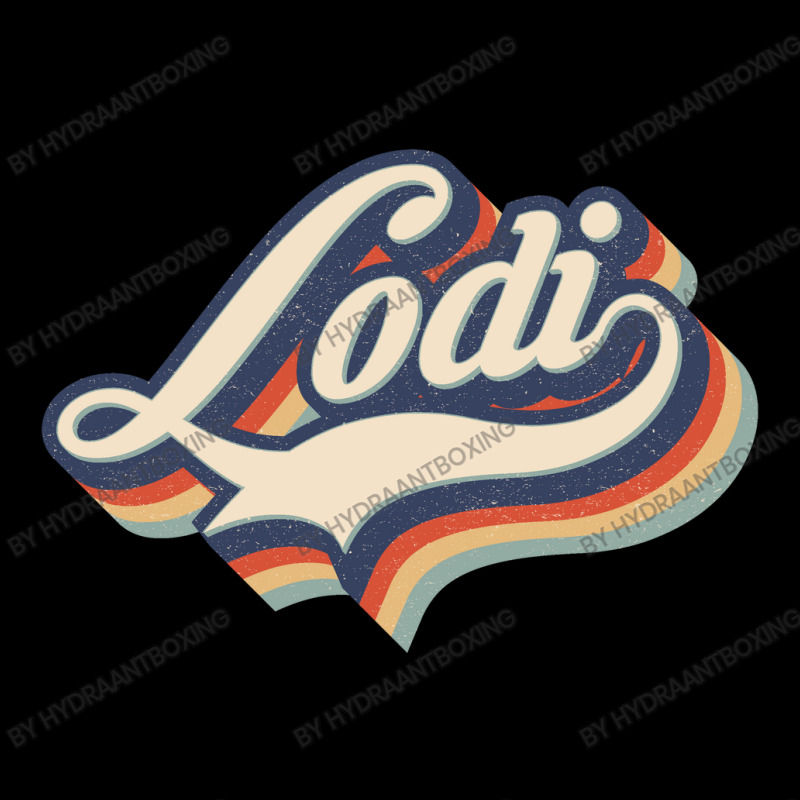 I Love Lodi City Usa Retro Vintage Zipper Hoodie | Artistshot