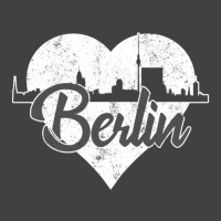 Retro Berlin Germany Skyline Heart Distressed Vintage T-shirt | Artistshot