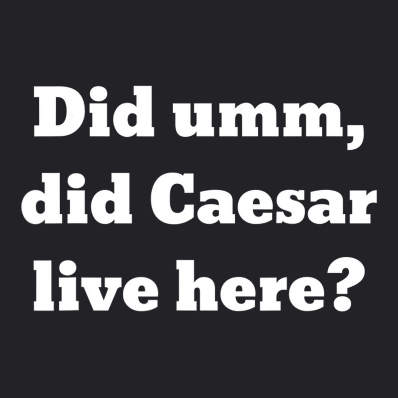 Did Umm, Did Caesar Live Here Youth Tee by cm-arts | Artistshot