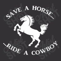 Save A Horse Ride A Cowboy Vintage Hoodie And Short Set | Artistshot