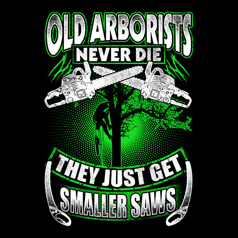 Old Arborists They Just Get Amaller Saws Lightweight Hoodie by Brink Beaulah | Artistshot