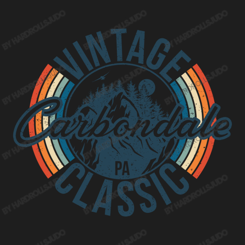 I Love Carbondale Pennsylvania Retro Vintage Classic Limited Edition Classic T-shirt by hardrollsjudo | Artistshot