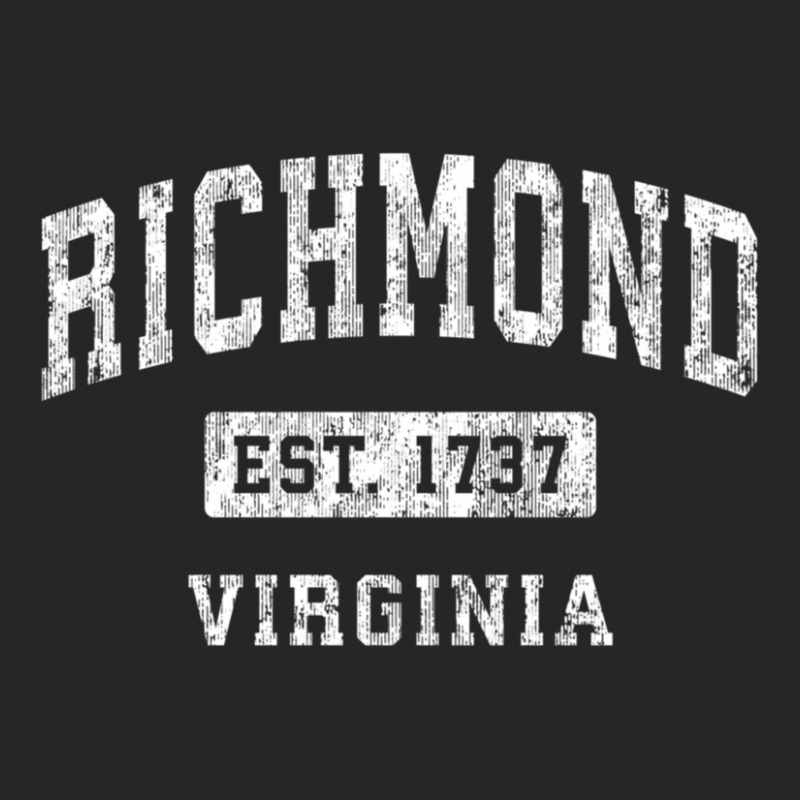 Richmond Virginia Va Vintage Established Sports Ladies Fitted T-Shirt by degreesgunner | Artistshot