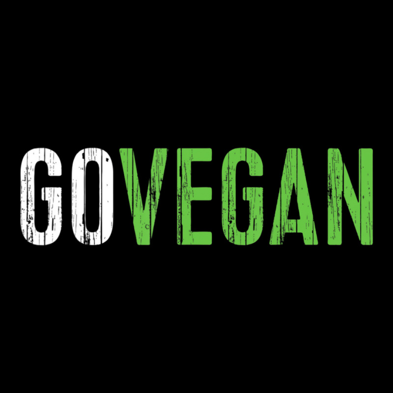 Go Vegan Vegetarian Gif Zipper Hoodie | Artistshot