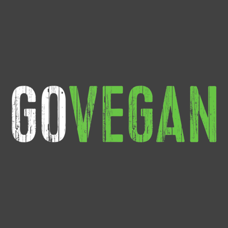 Go Vegan Vegetarian Gif Vintage T-shirt | Artistshot