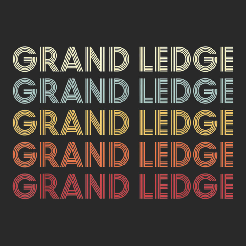 Grand Ledge Michigan Grand Ledge Mi Retro Vintage Text Printed Hat | Artistshot