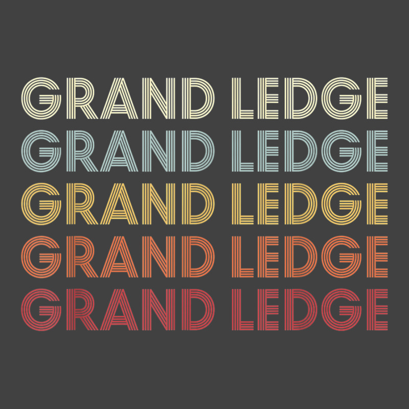 Grand Ledge Michigan Grand Ledge Mi Retro Vintage Text Vintage T-shirt | Artistshot