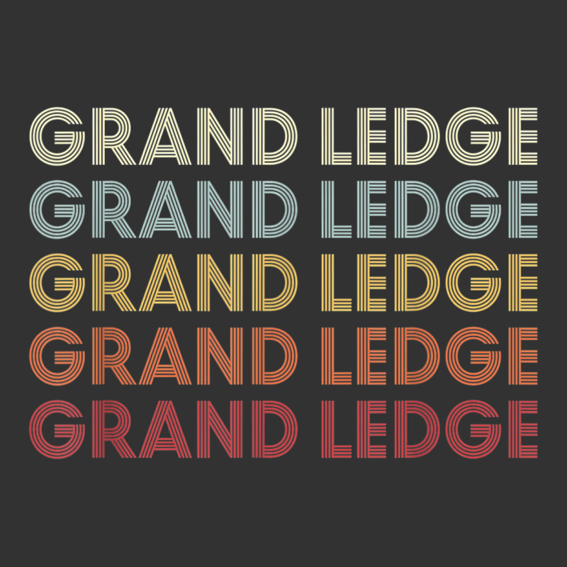 Grand Ledge Michigan Grand Ledge Mi Retro Vintage Text Baby Bodysuit | Artistshot