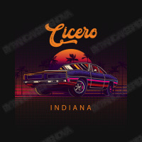 Cicero Indiana Retro Vintage 80s 90s Muscle Cars Retrowave Aesthetic Shield S Patch | Artistshot