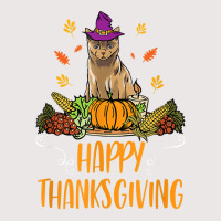 Happy Thanksgiving Cat Clothing Gift Funny Thanksgiving Day Pocket T-shirt | Artistshot