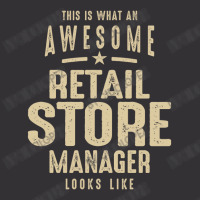 Awesome Retail Store Manager Job Occupation Vintage Short | Artistshot