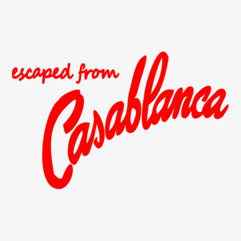 Casablanca Movie Escaped From Casablanca Ladies Fitted T-Shirt by cm-arts | Artistshot