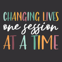 Changing Lives One Session At A Time T Shirt Vintage Short | Artistshot