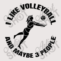 I Like Volleyball And Maybe 3 People Pocket T-shirt | Artistshot