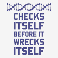 Check Yourself Before You Wreck Your Dna Genetics Toddler Hoodie | Artistshot