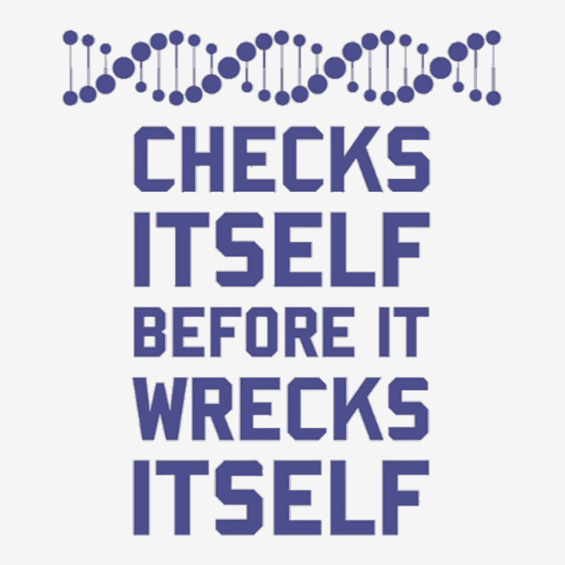 Check Yourself Before You Wreck Your Dna Genetics Toddler Hoodie by cm-arts | Artistshot