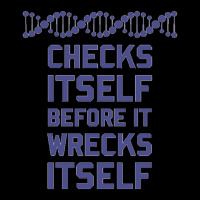 Check Yourself Before You Wreck Your Dna Genetics Toddler Sweatshirt | Artistshot