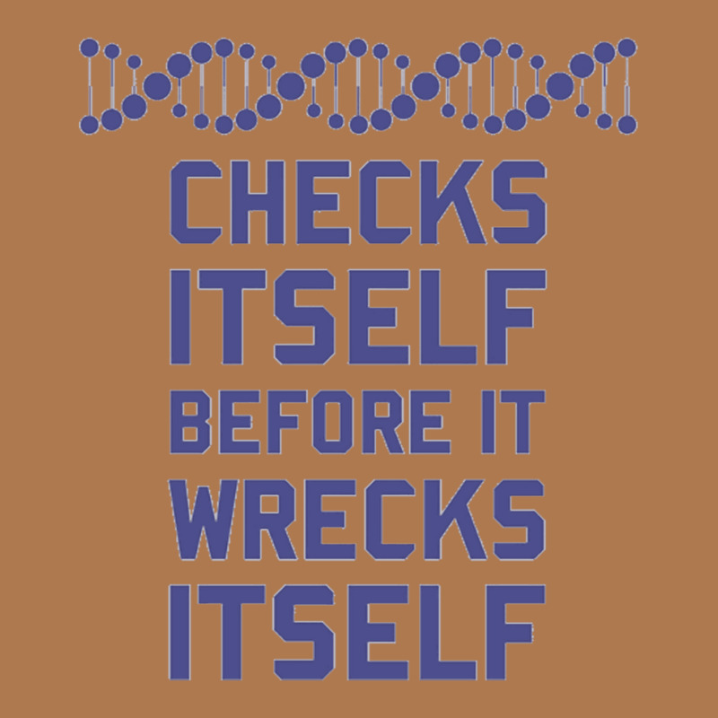 Check Yourself Before You Wreck Your Dna Genetics Vintage Short by cm-arts | Artistshot