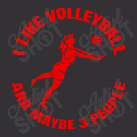 I Like Volleyball And Maybe 3 People Vintage Hoodie | Artistshot