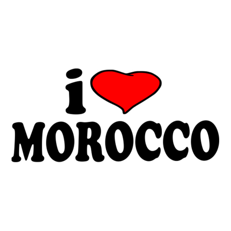 Morocco I Love Morocco Long Sleeve Shirts by cm-arts | Artistshot