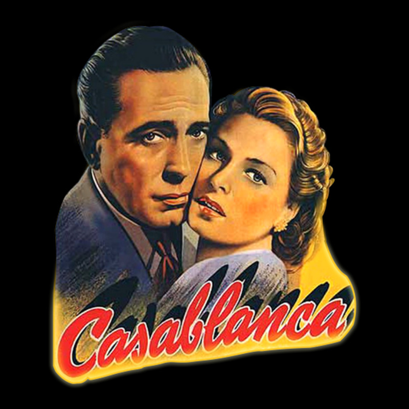 Vintage Retro Casablanca Movie 40s 1942 American Romantic Drama Film M Women's V-Neck T-Shirt by cm-arts | Artistshot