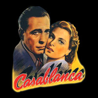 Vintage Retro Casablanca Movie 40s 1942 American Romantic Drama Film M Maternity Scoop Neck T-shirt | Artistshot