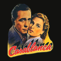 Vintage Retro Casablanca Movie 40s 1942 American Romantic Drama Film M Scorecard Crop Tee | Artistshot