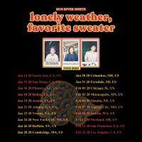 Run River North   Lonely Weather, Favorite Sweater Tour 2020 Back Long Sleeve Shirts | Artistshot