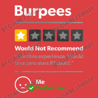 Burpees Do Not Recommend 1 Star Rating Funny Gym Workout Tank Top | Artistshot