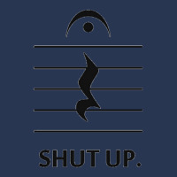 Shut Up By Music Notation Ladies Denim Jacket | Artistshot