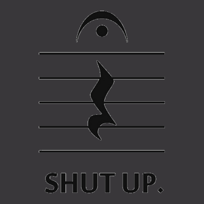 Shut Up By Music Notation Ladies Curvy T-Shirt by cm-arts | Artistshot