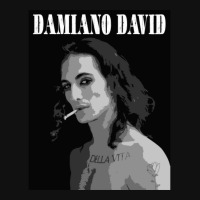 Damiano David Damiano David Illustration  Colourus Accessory Pouches | Artistshot