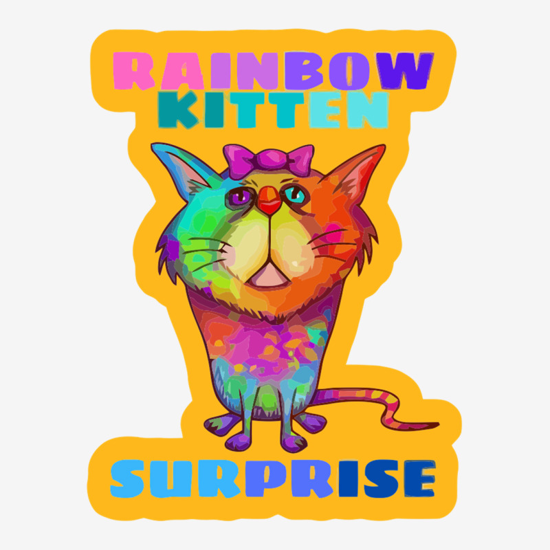 Rainbow Kitten Surprise Adjustable Cap by cm-arts | Artistshot