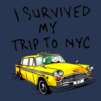 I Survived My Trip To Nyc Ladies Denim Jacket | Artistshot