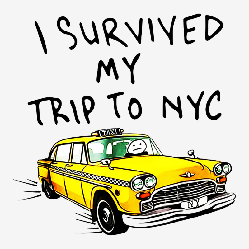 I Survived My Trip To Nyc Scorecard Crop Tee by cm-arts | Artistshot