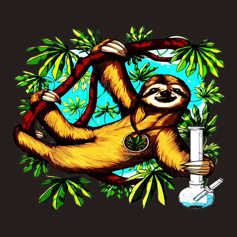 Sloth Weed Stoner Tank Top | Artistshot